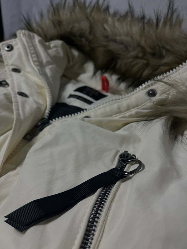 Vintage Faux Fur Jacke (M)