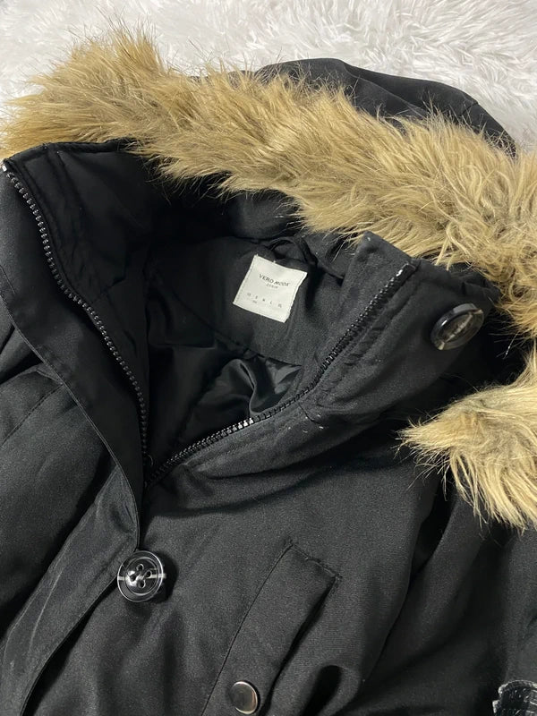 Vintage Faux Fur Jacke (S)