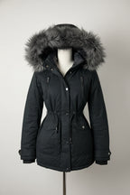 Vintage Faux Fur Jacke (M)