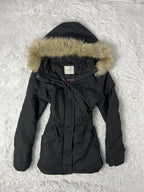 Vintage Faux Fur Jacke (M)