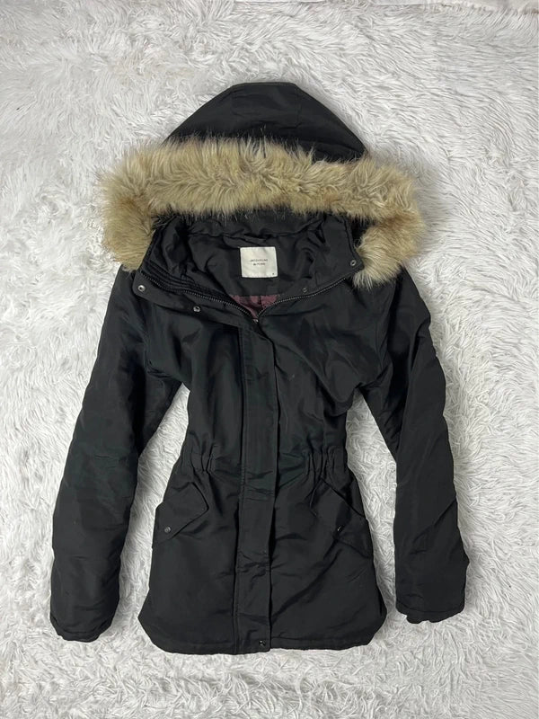 Vintage Faux Fur Jacke (M)