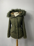 Vintage Faux Fur Jacke (XS)
