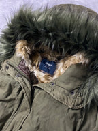 Vintage Faux Fur Jacke (XS)