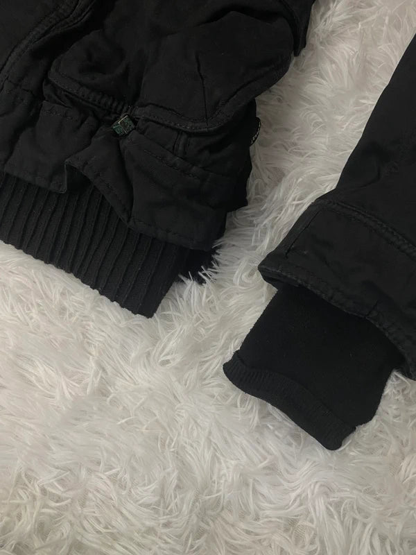 Vintage Faux Fur Jacke (M)