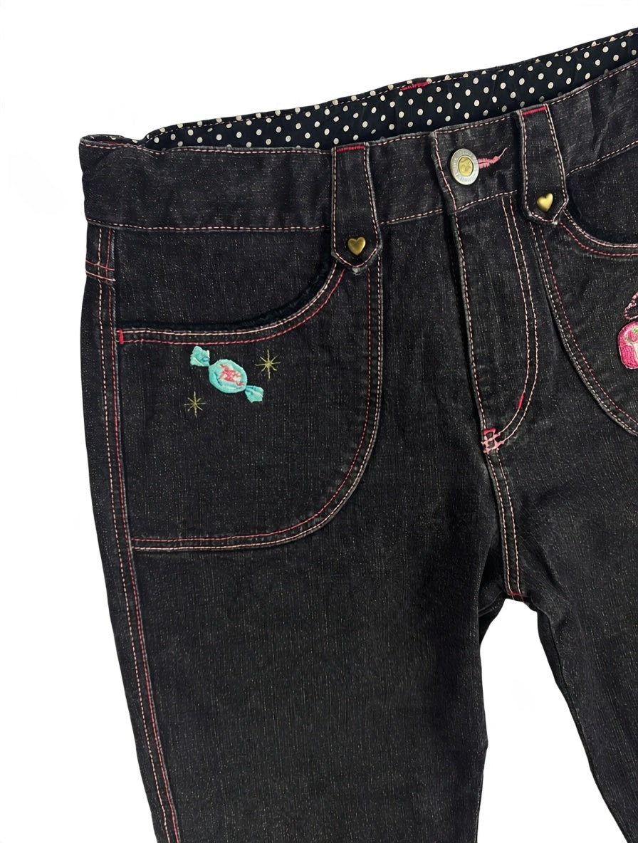 Mezzo Piano Vintage low waist flared jeans (Größe XXS)