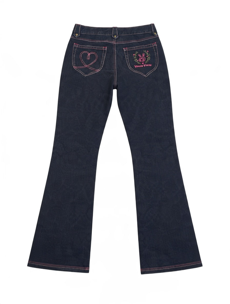 Mezzo Piano Vintage low waist flared jeans (Größe XXS)