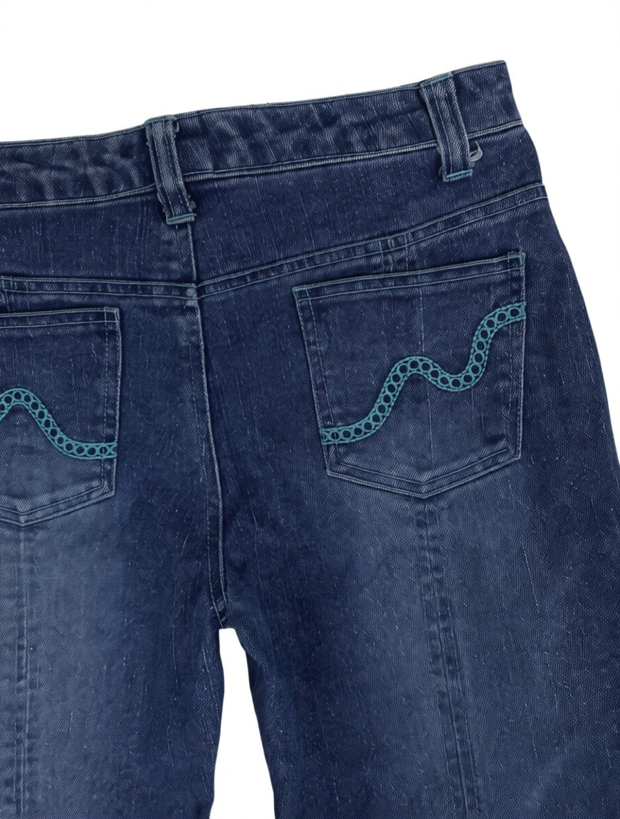 NSI Jeans co. Vintage low waist flared jeans (Größe XS)