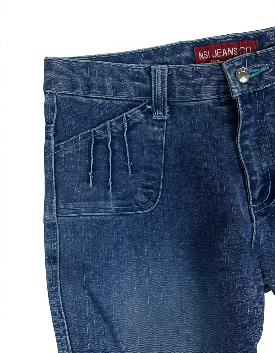 NSI Jeans co. Vintage low waist flared jeans (Größe XS)