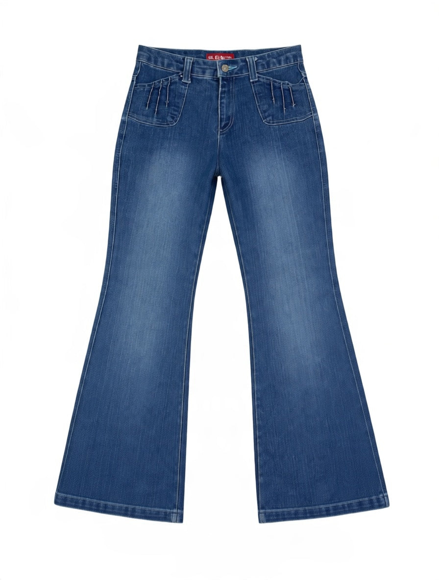 NSI Jeans co. Vintage low waist flared jeans (Größe XS)