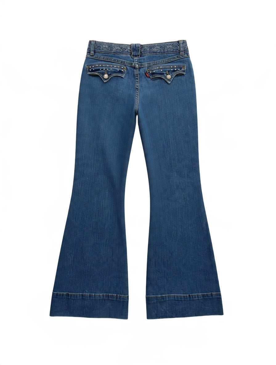Levi‘s Vintage low waist flared jeans (Größe XS Kurz)