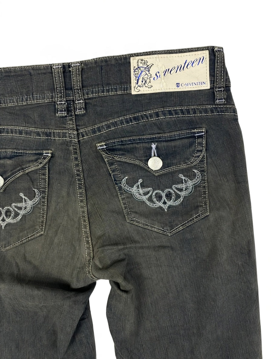 cseventeen Vintage Jeans Größe M – Detailansicht 5