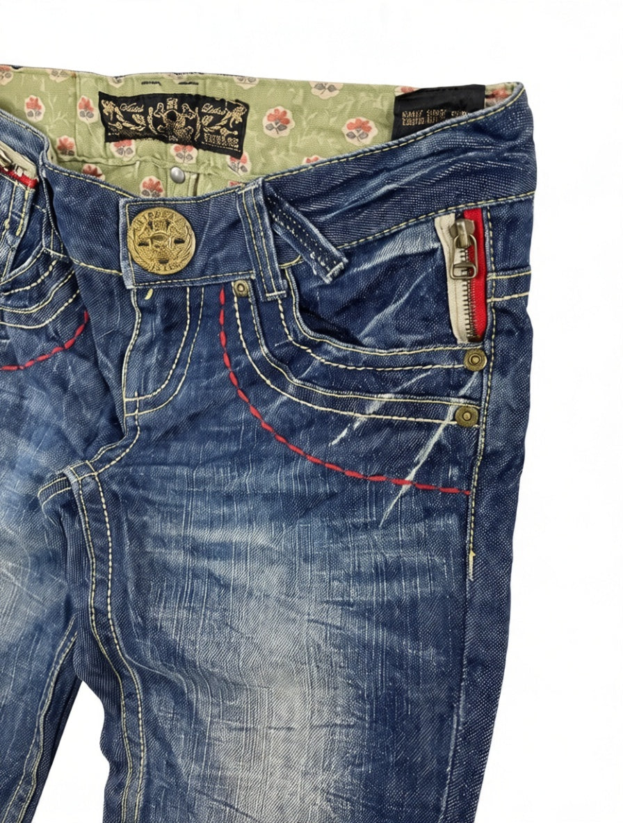 Riobera Vintage Jeans Größe S – Detailansicht 3