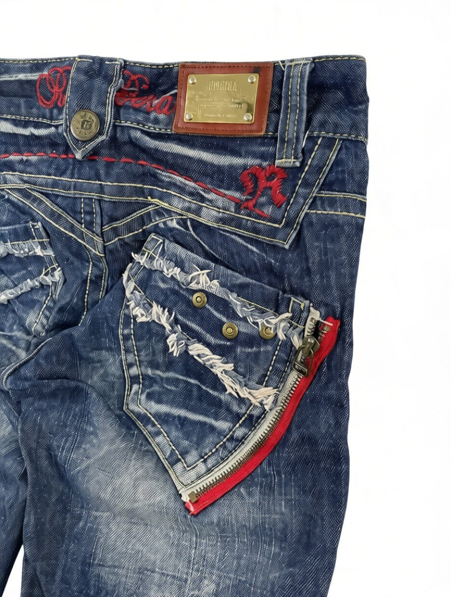 Riobera Vintage Jeans Größe S – Detailansicht 5