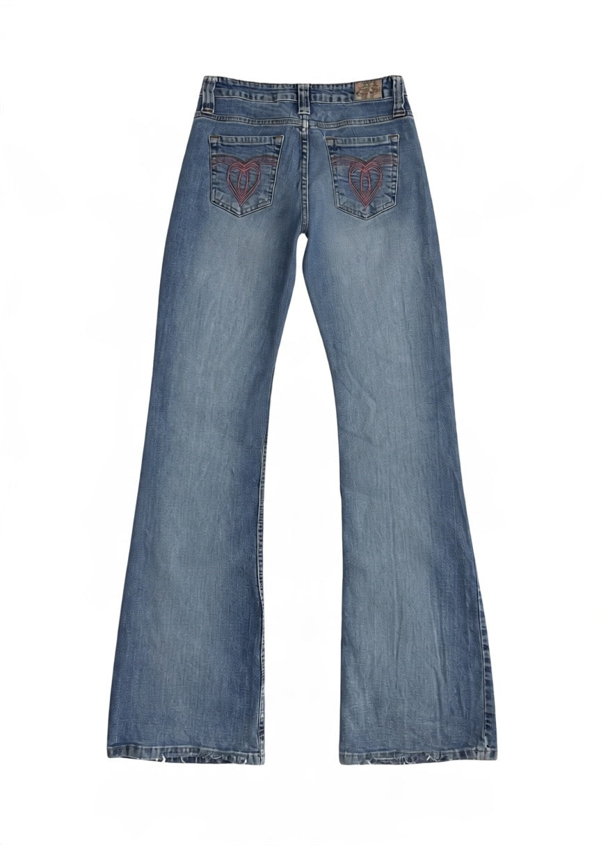 Paris Blues Vintage Jeans Größe XS – Detailansicht 2
