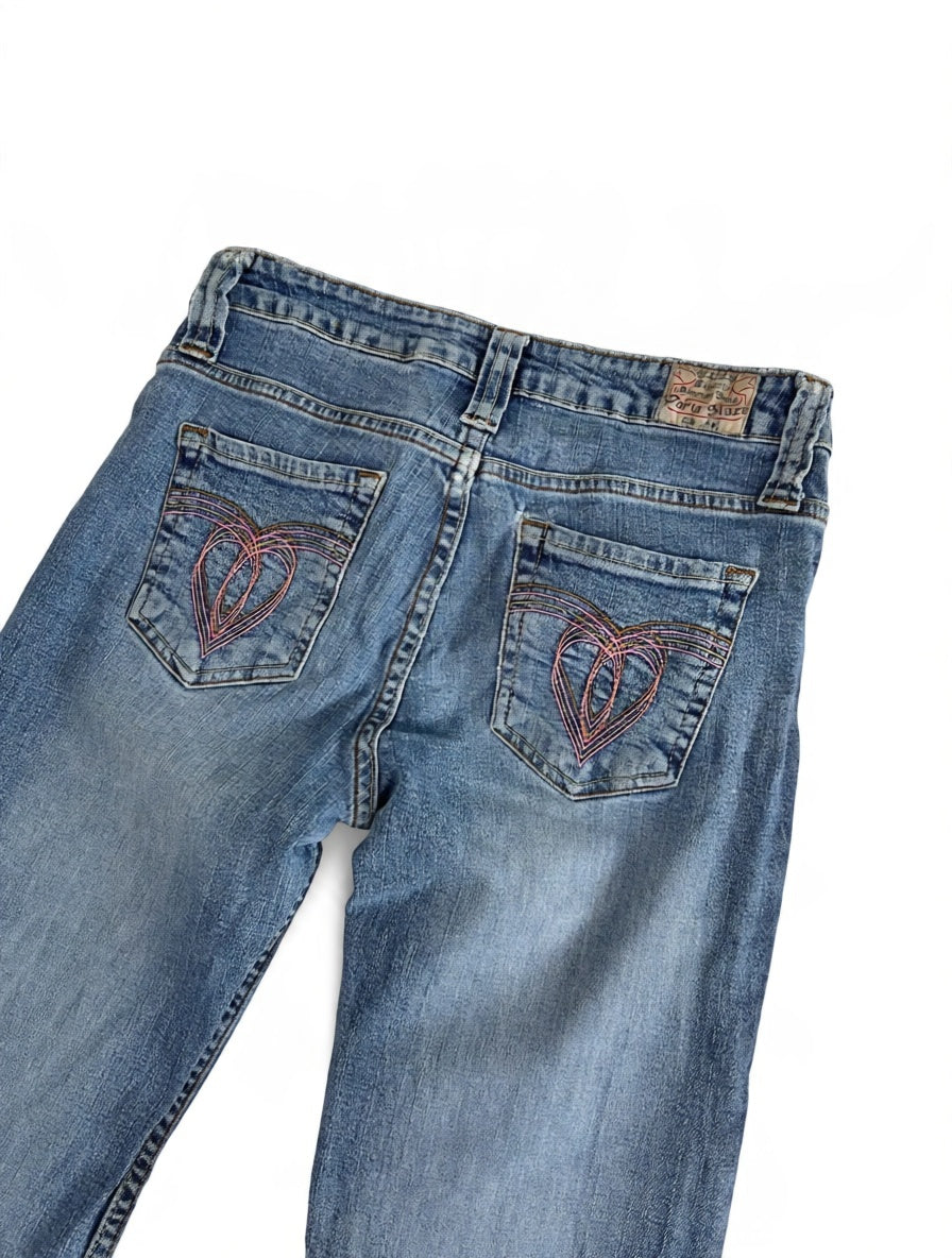 Paris Blues Vintage Jeans Größe XS – Detailansicht 3