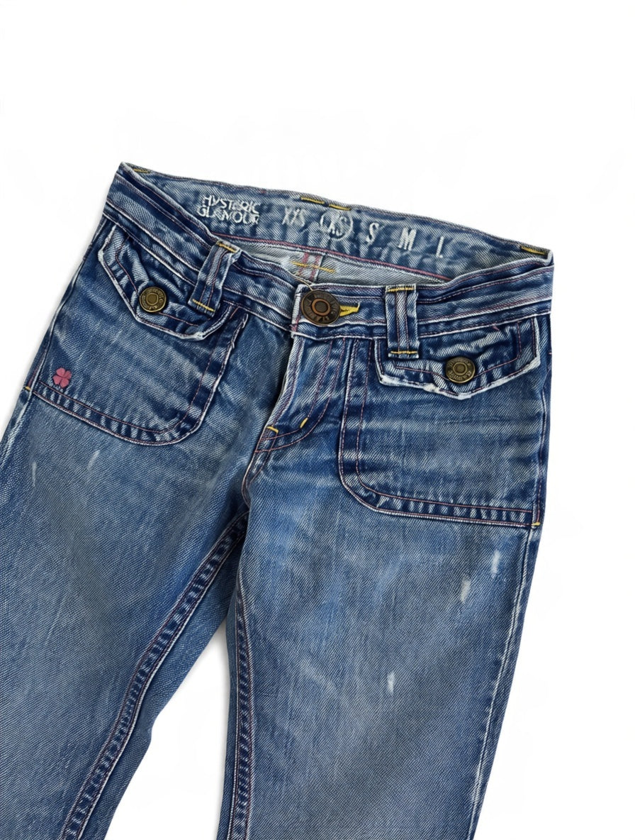 Hysteric Glamour Vintage Jeans Größe XS – Detailansicht 3