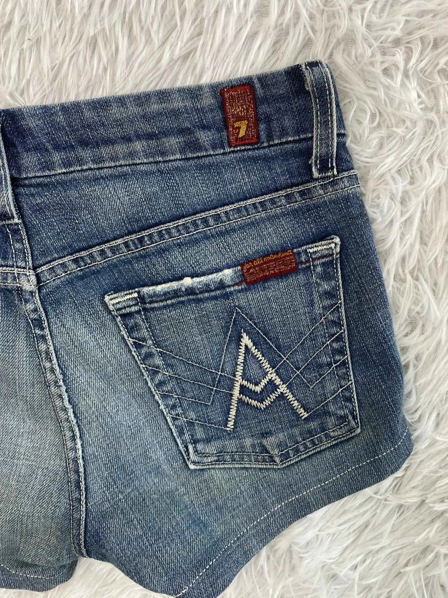 7 for all Mankind low waist [S]