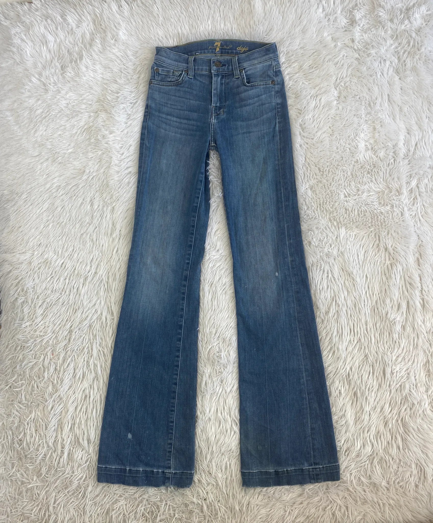 7 for all mankind Vintage Jeans Größe XXXS – Detailansicht 4
