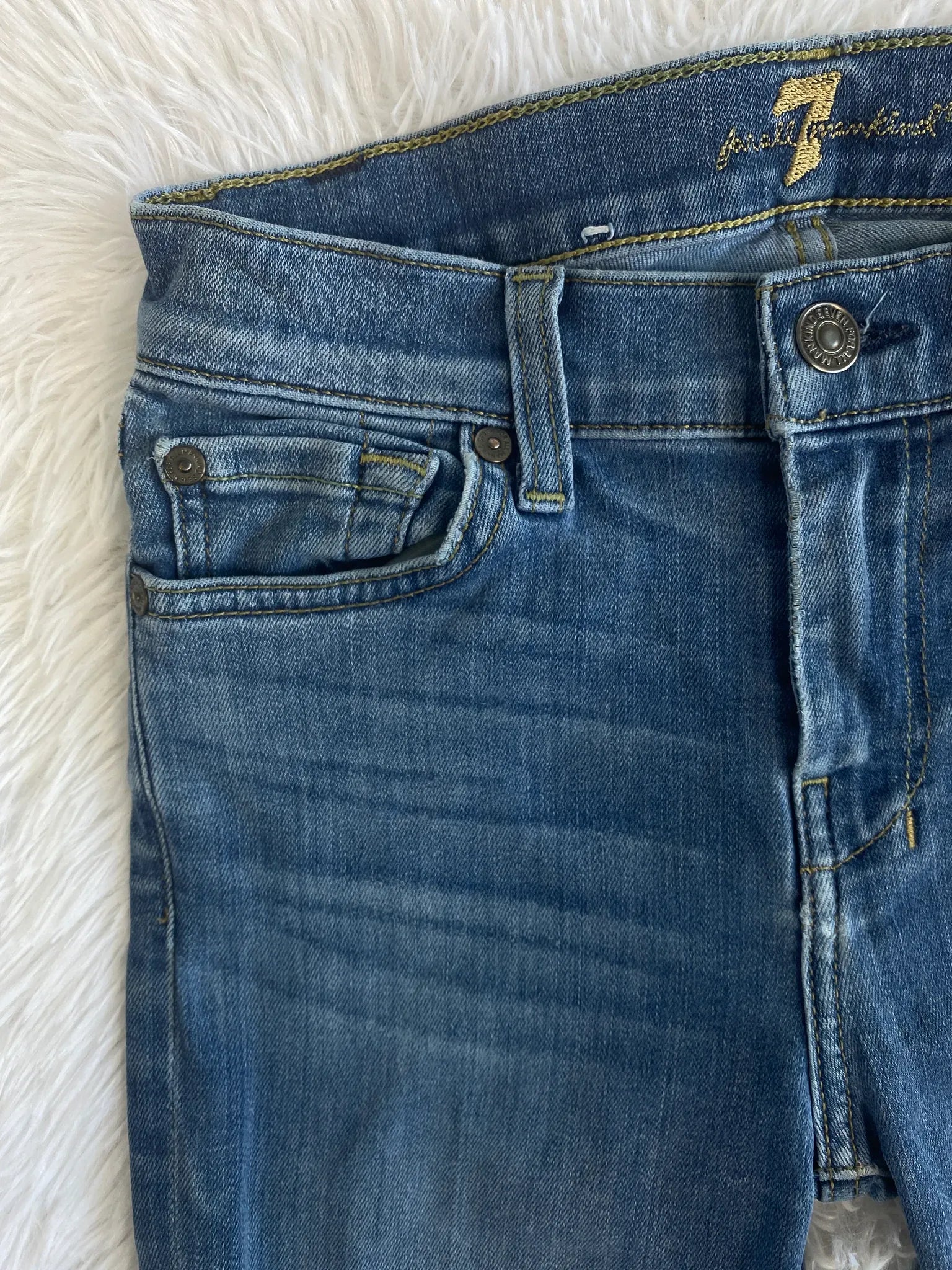 7 for all mankind Vintage Jeans Größe XXXS – Detailansicht 5