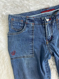 Angela Vintage low waist flared jeans (Größe S)