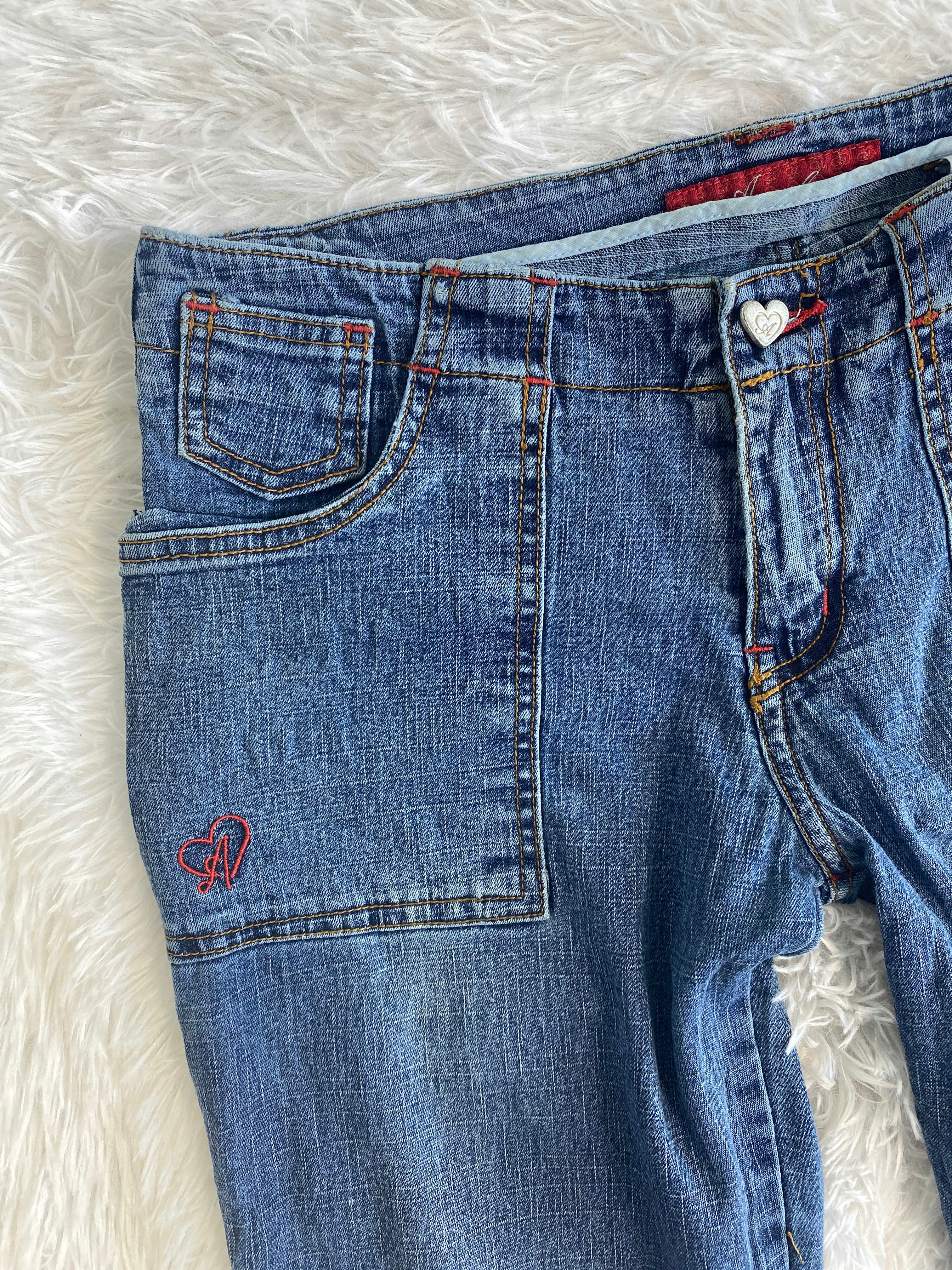 Angela Vintage low waist flared jeans (Größe S)
