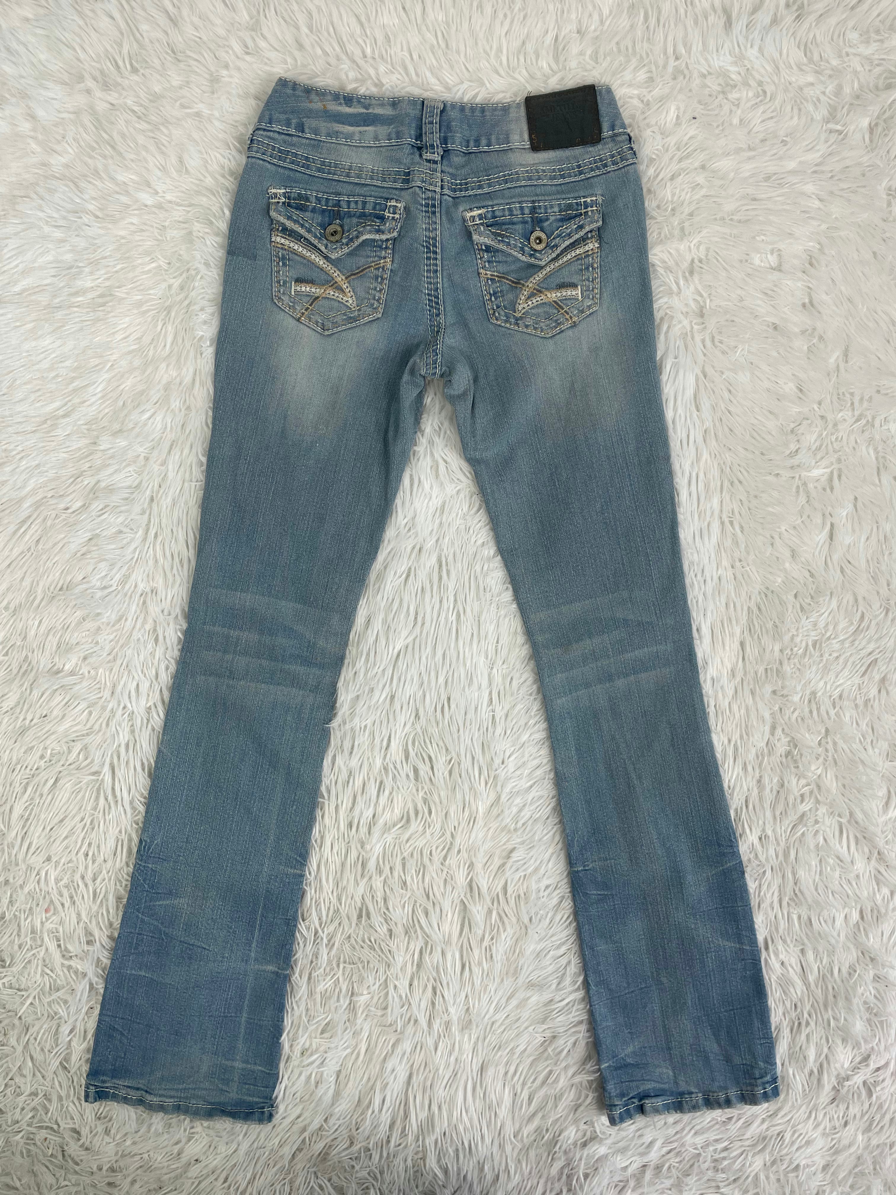 Amethyst Vintage low waist flared jeans (Größe XS)