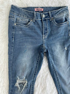 True Leech Vintage low waist flared jeans (Größe S)