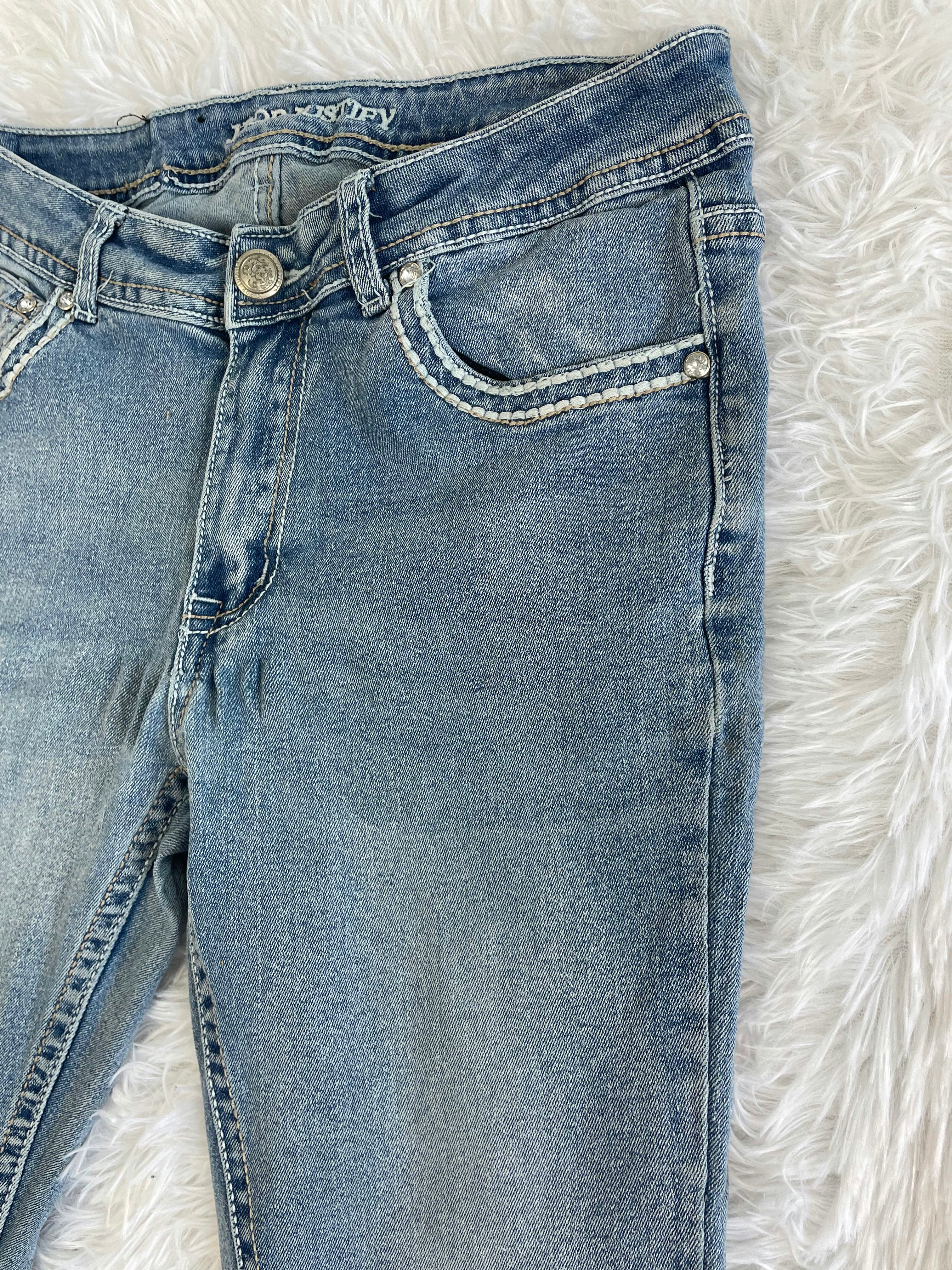 JFORJUSTIFY Vintage low waist flared jeans (Größe XS)