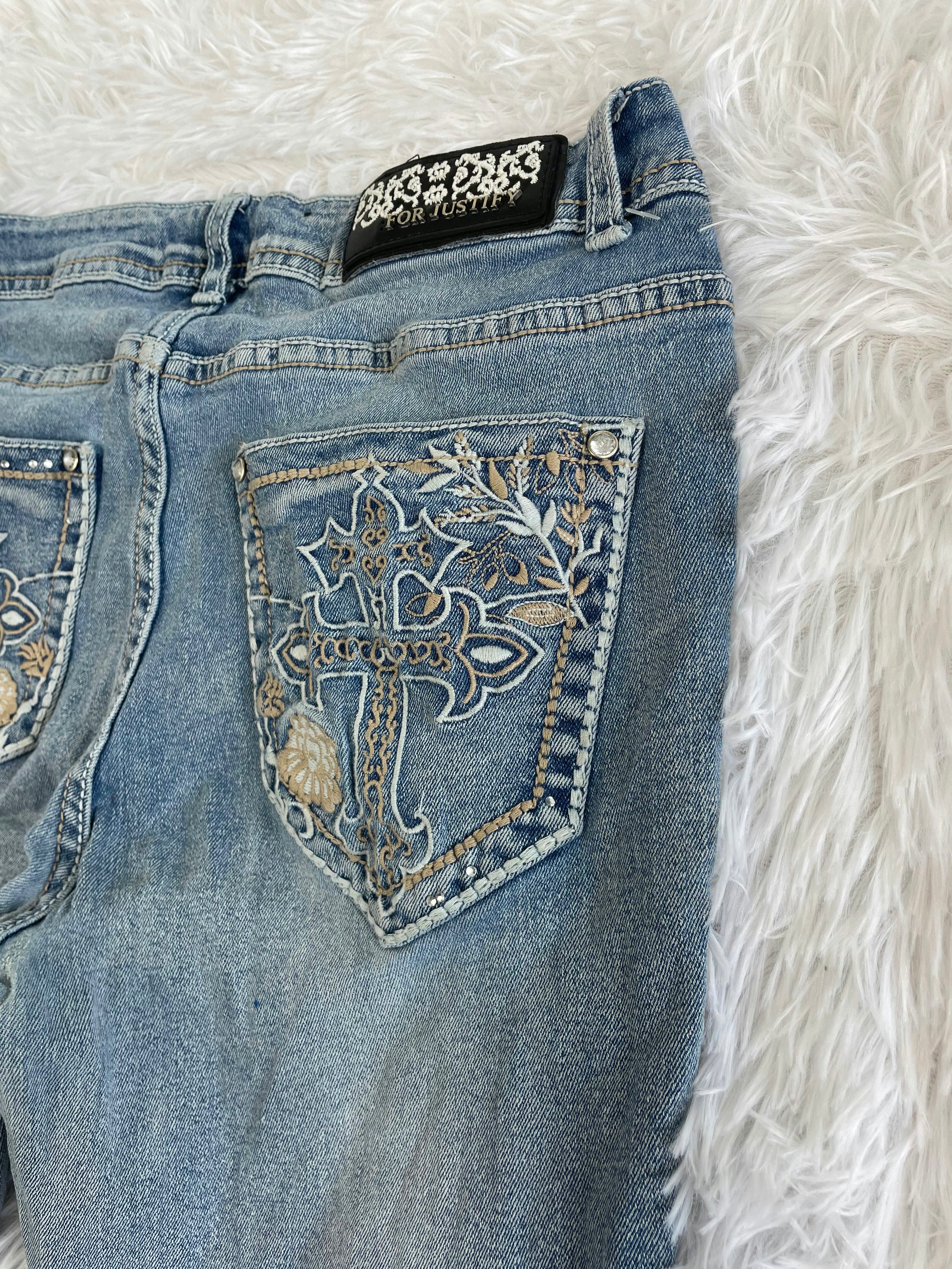 JFORJUSTIFY Vintage low waist flared jeans (Größe XS)