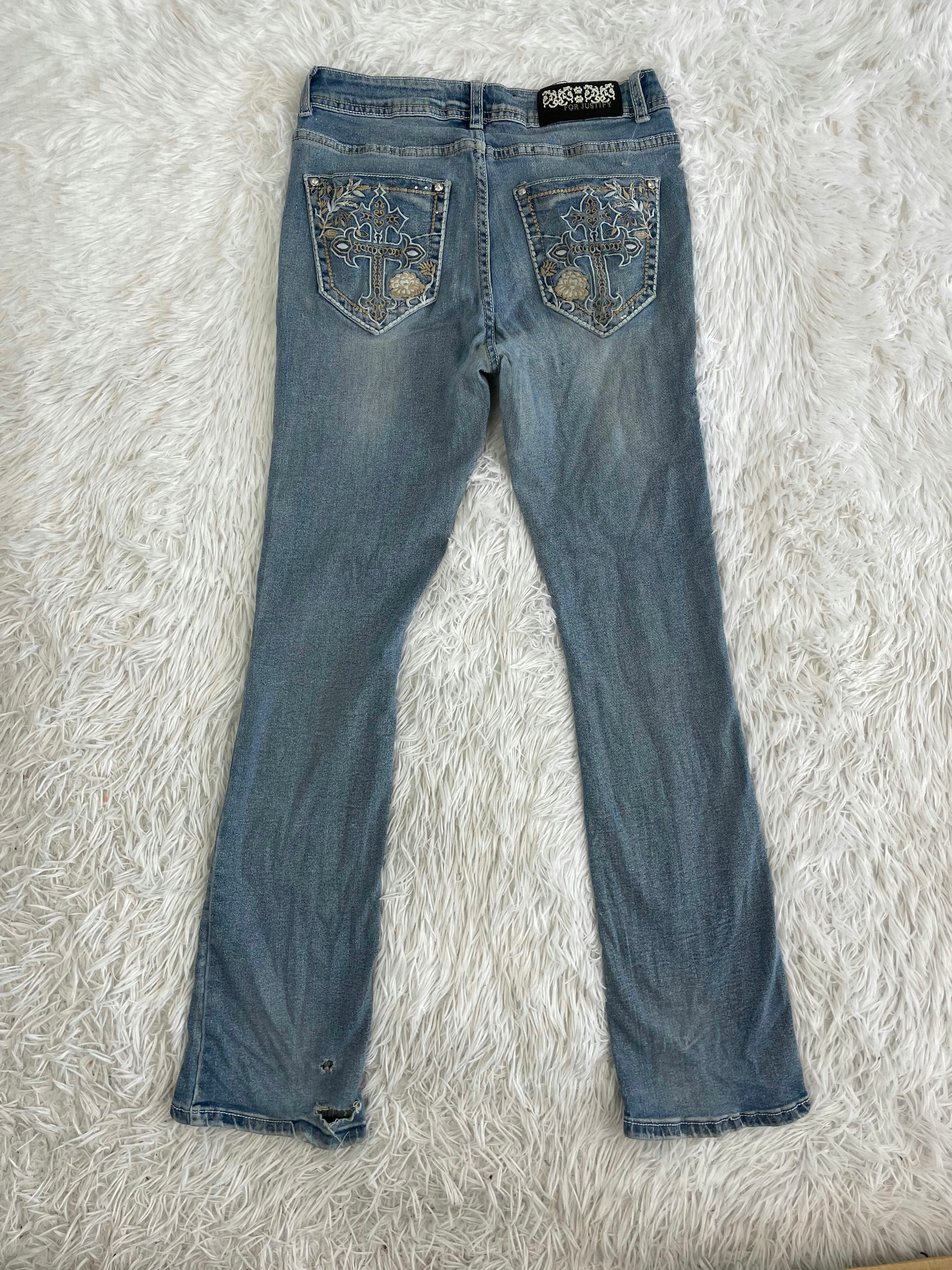 JFORJUSTIFY Vintage low waist flared jeans (Größe XS)
