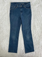 Vintage low waist flared jeans (Größe S)