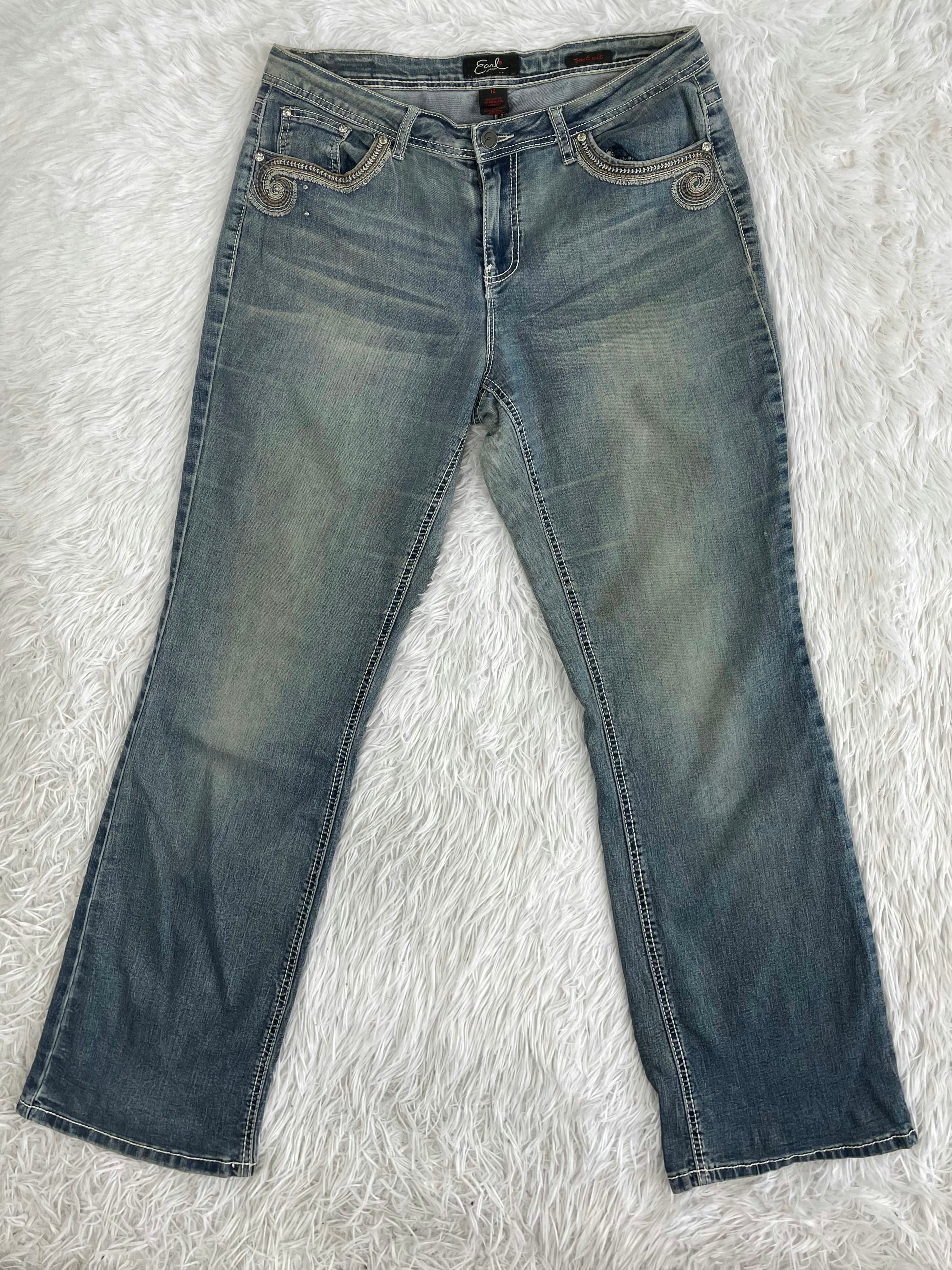 Earl Jean Vintage low waist flared jeans (Größe L)