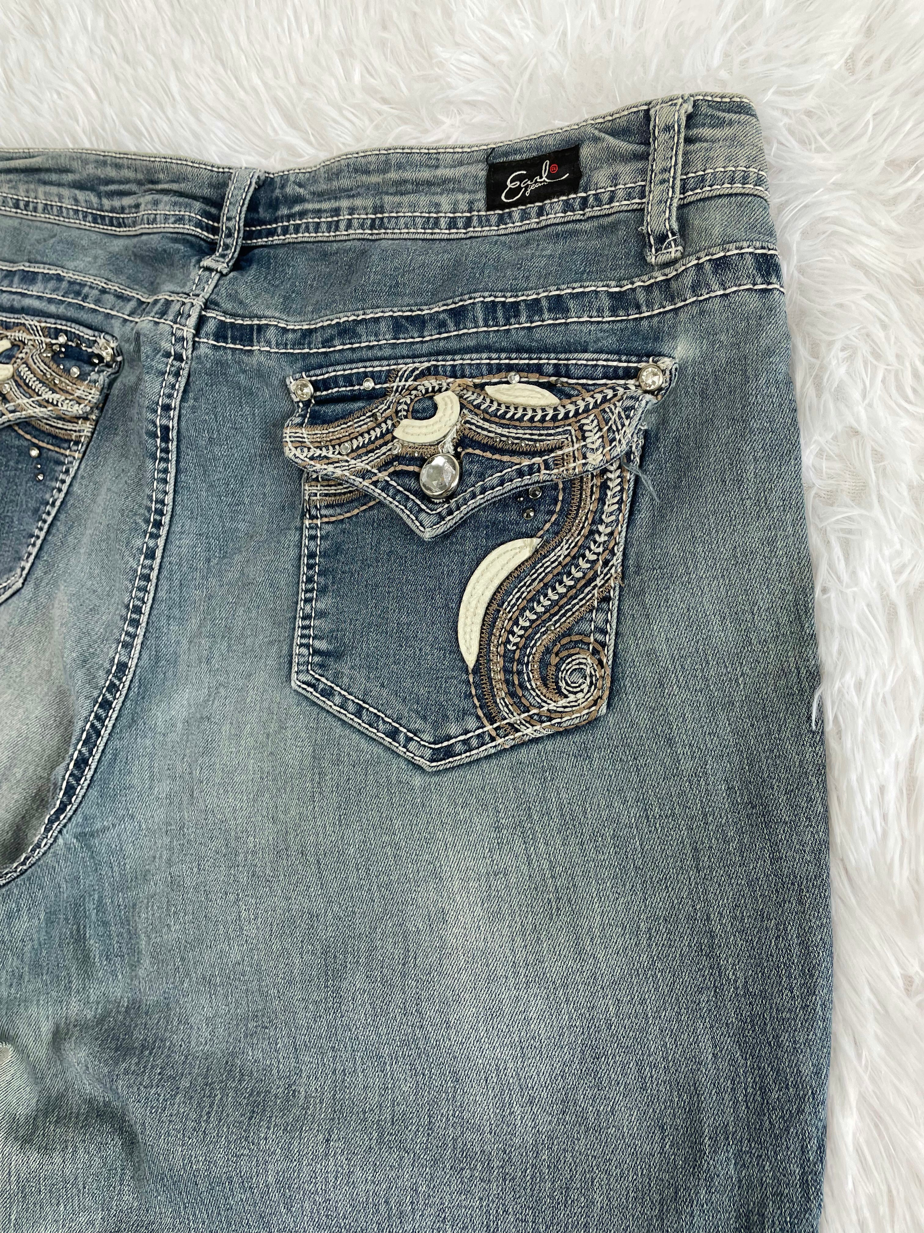 Earl Jean Vintage low waist flared jeans (Größe L)