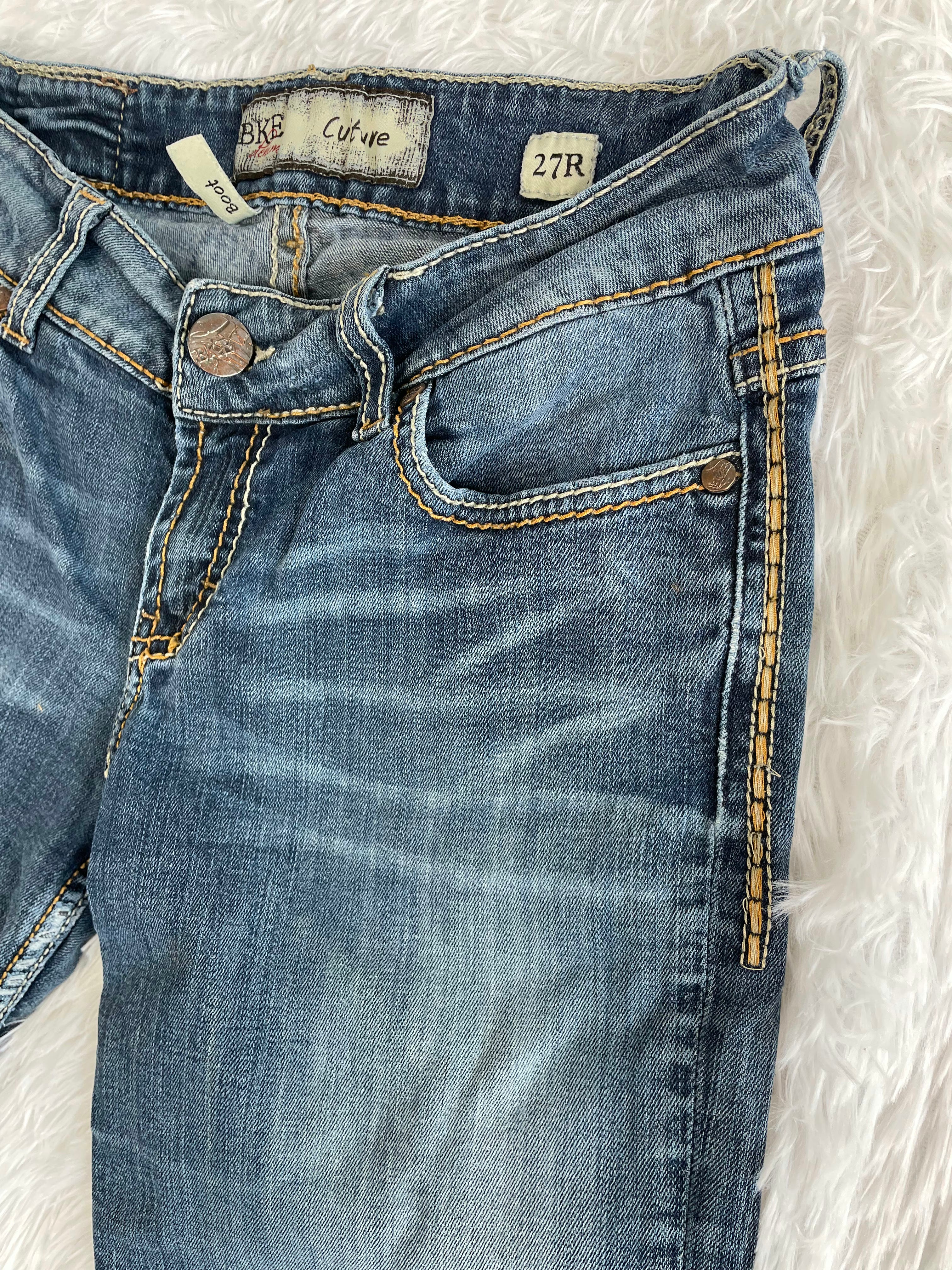 BKE denim culture Vintage low waist flared jeans (Größe XS)