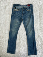 Do Denim Vintage low waist flared jeans (Größe S)