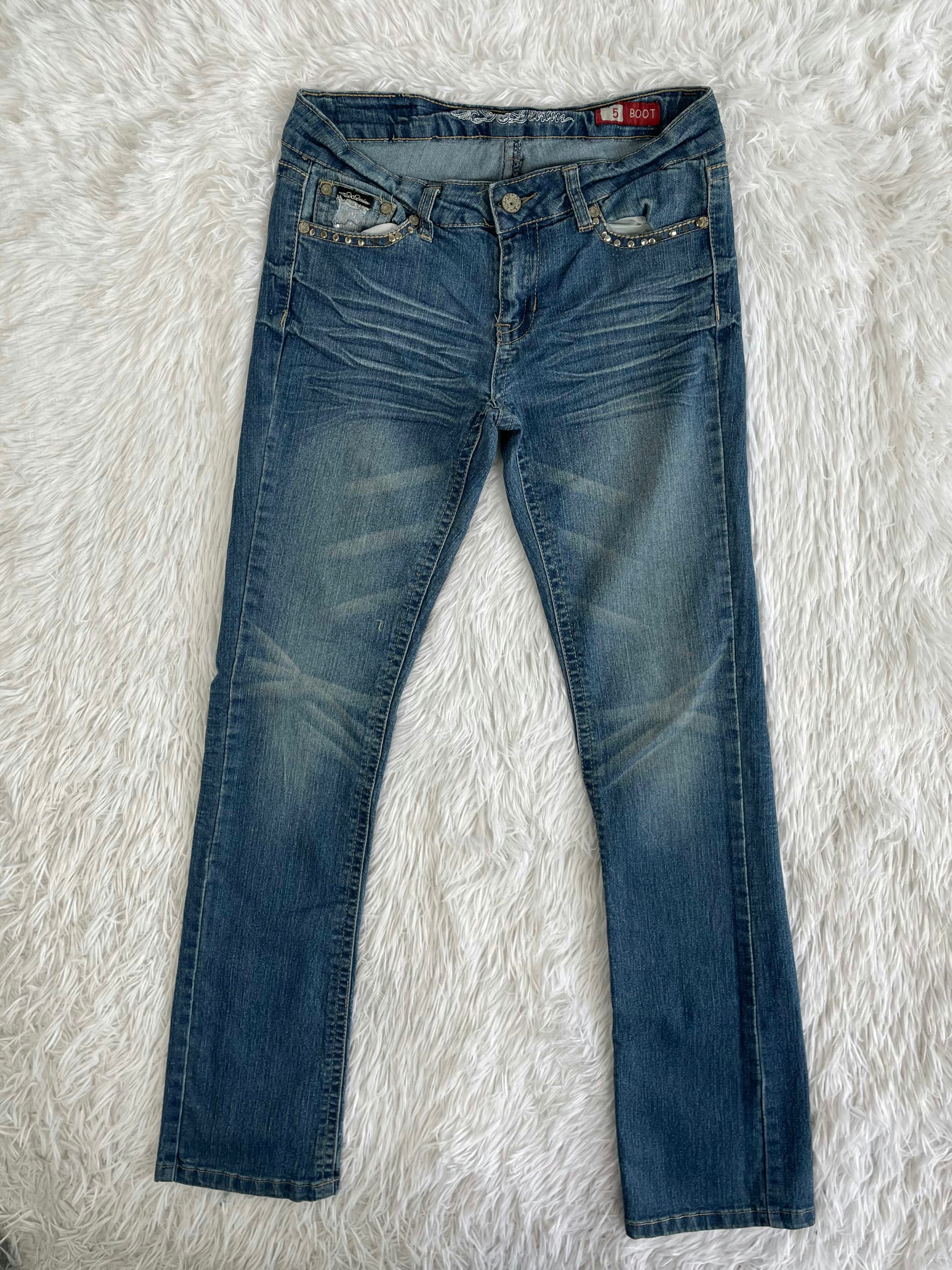 Do Denim Vintage low waist flared jeans (Größe S)