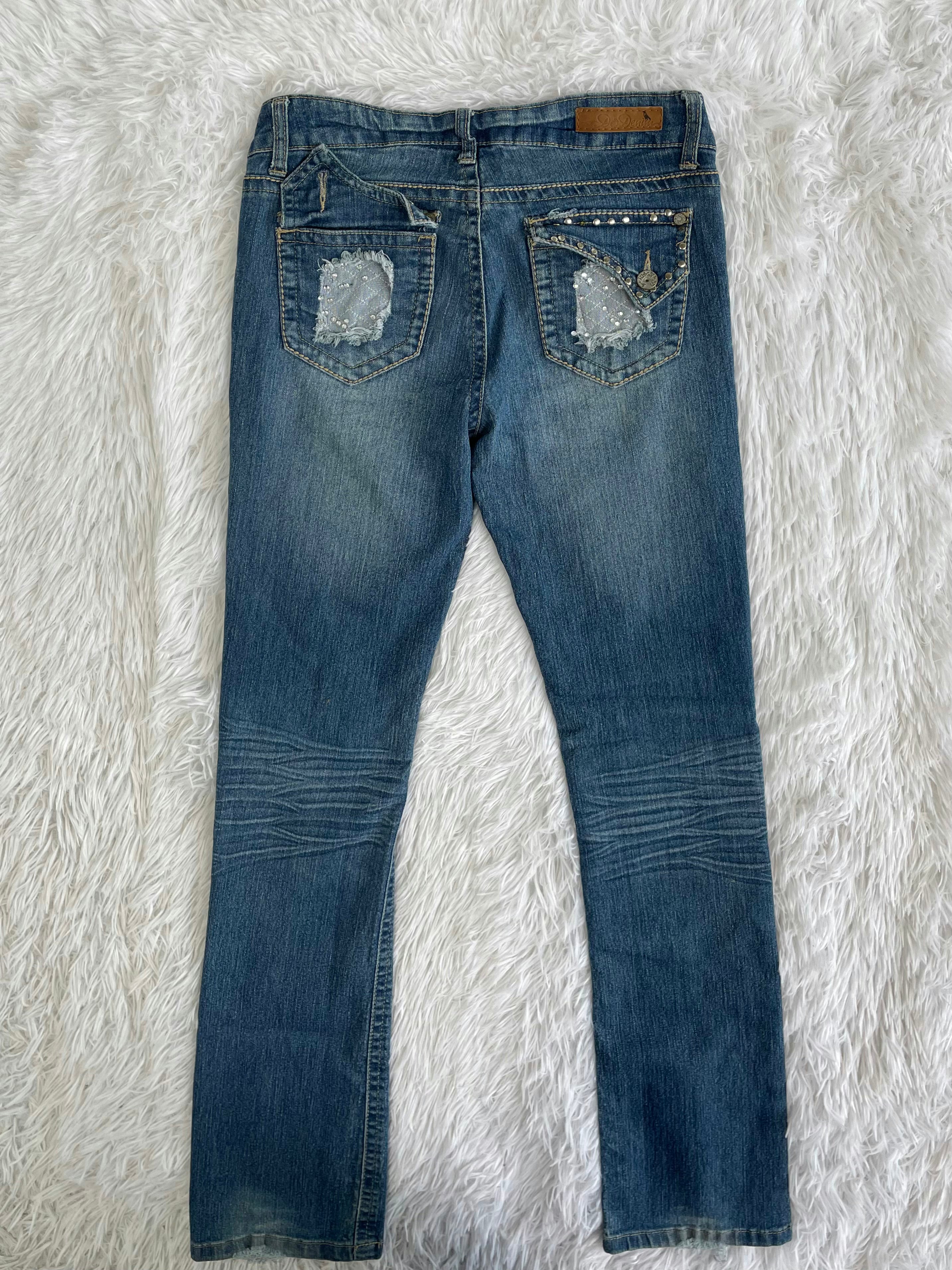 Do Denim Vintage low waist flared jeans (Größe S)
