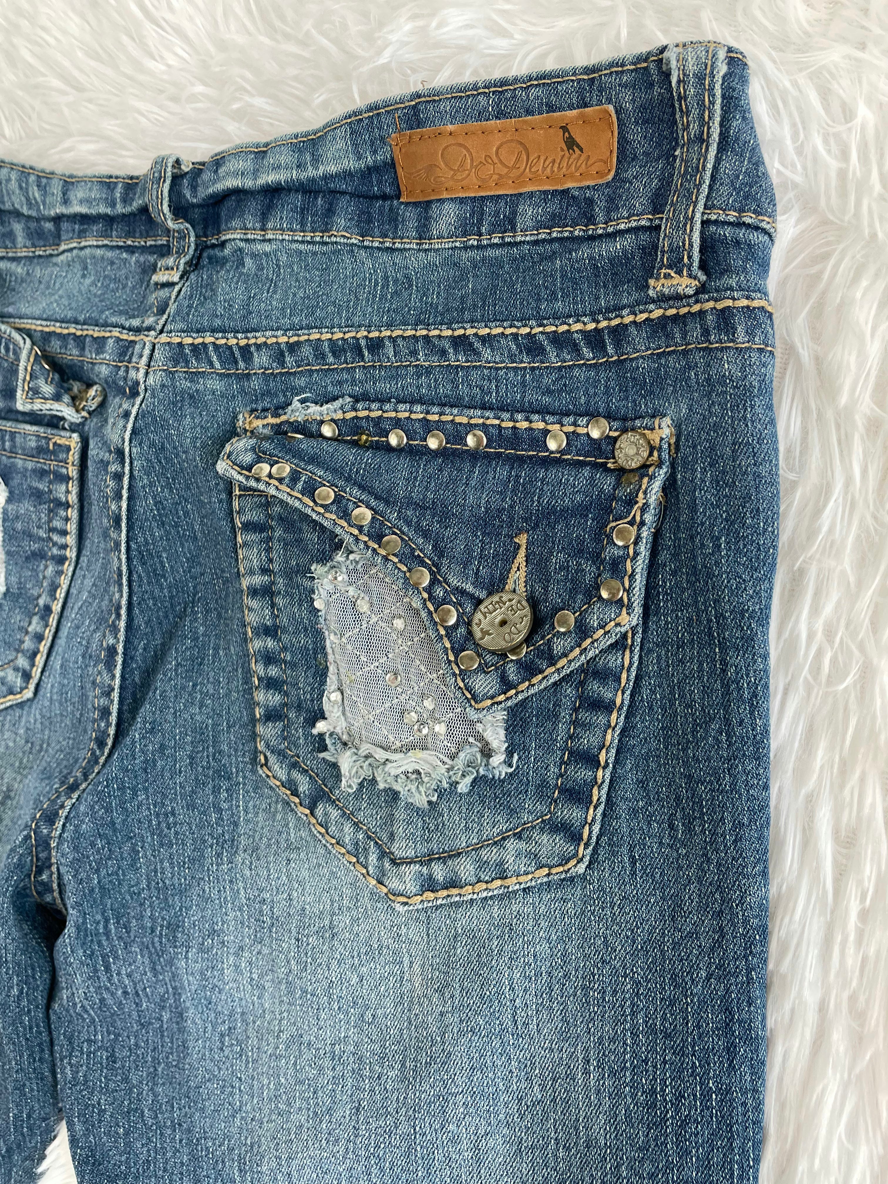 Do Denim Vintage low waist flared jeans (Größe S)