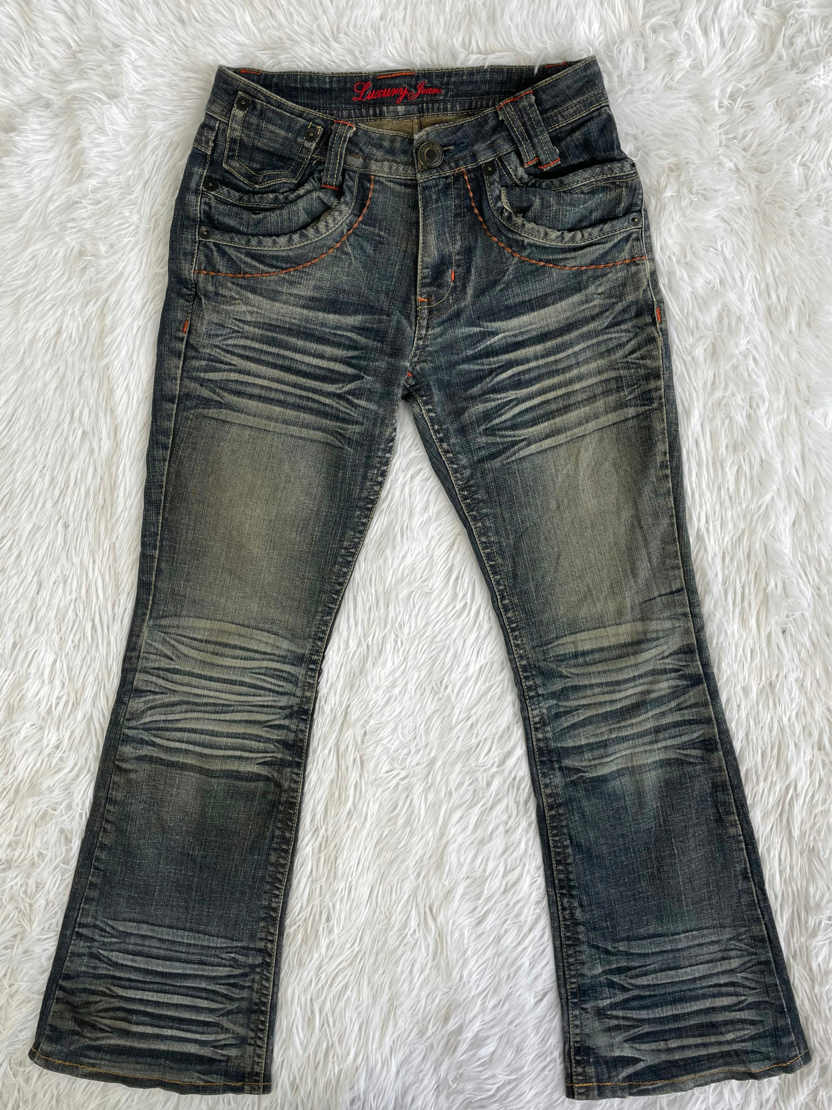 Luxury Jeans Vintage low waist flared jeans (Größe XS)