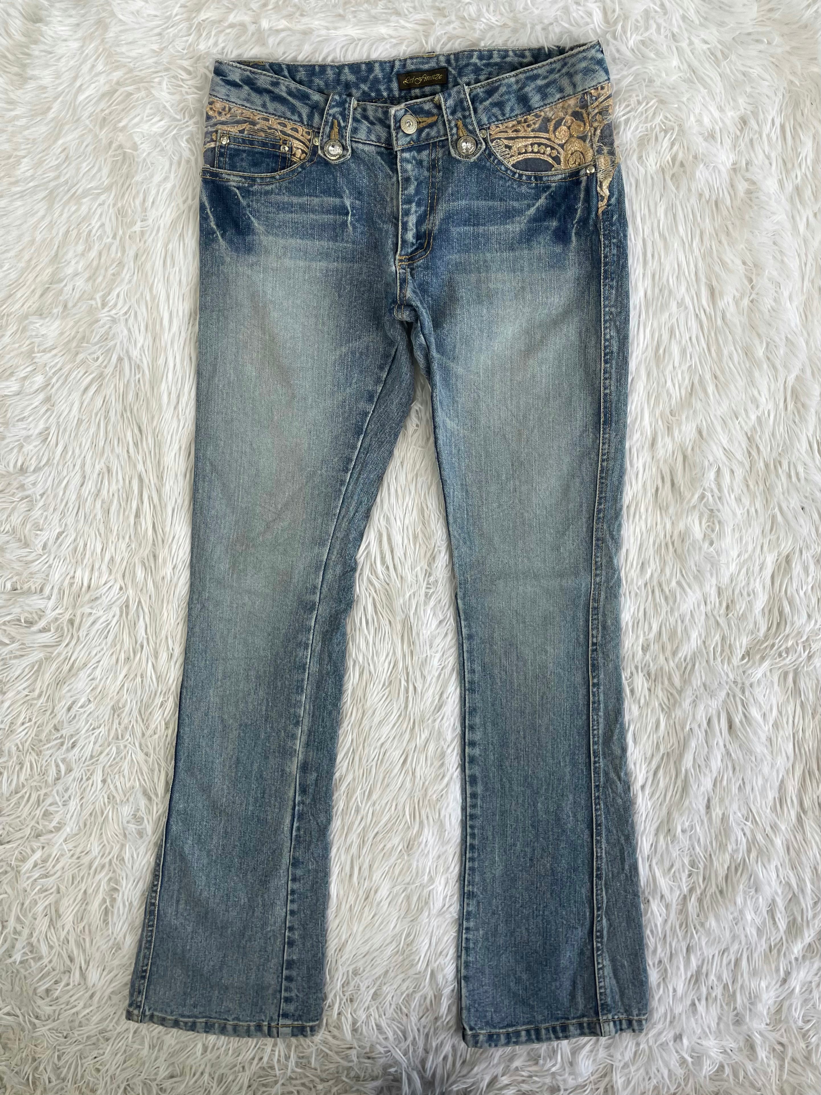 Rei Firenze Vintage low waist flared jeans (Größe XS)