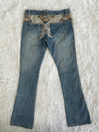 Rei Firenze Vintage low waist flared jeans (Größe XS)