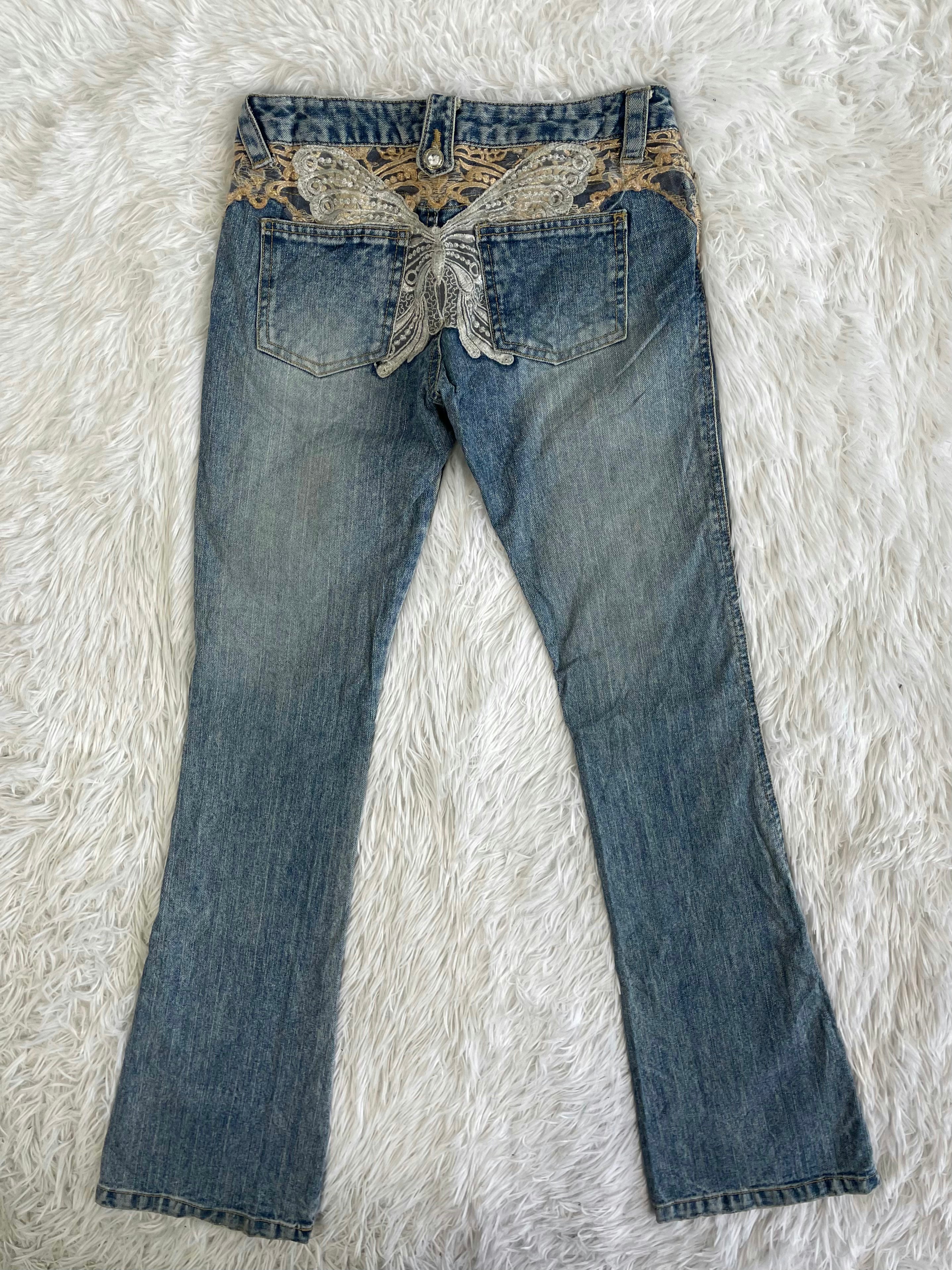 Rei Firenze Vintage low waist flared jeans (Größe XS)