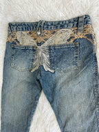Rei Firenze Vintage low waist flared jeans (Größe XS)