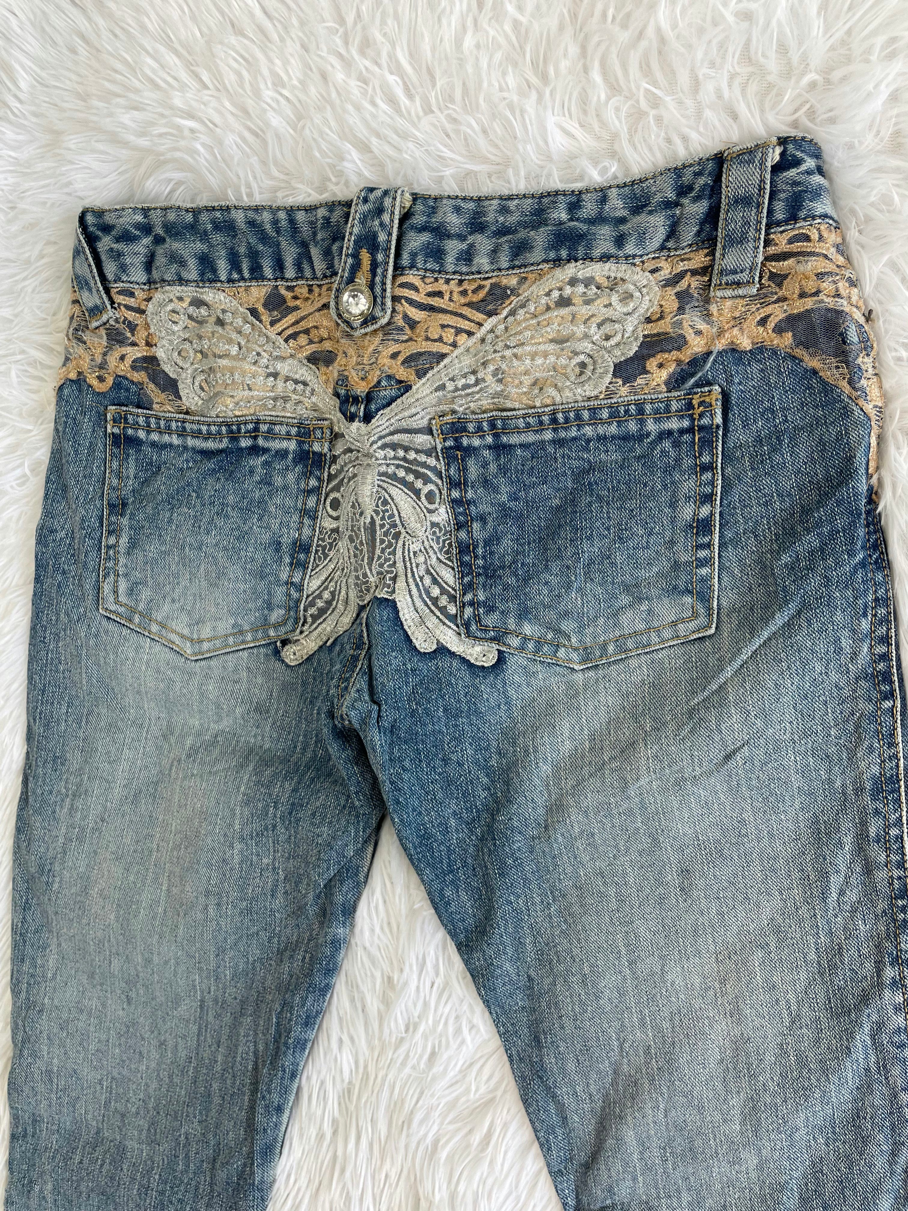 Rei Firenze Vintage low waist flared jeans (Größe XS)