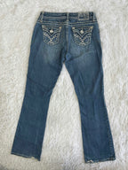 Grace in LA Vintage low waist flared jeans (Größe S)
