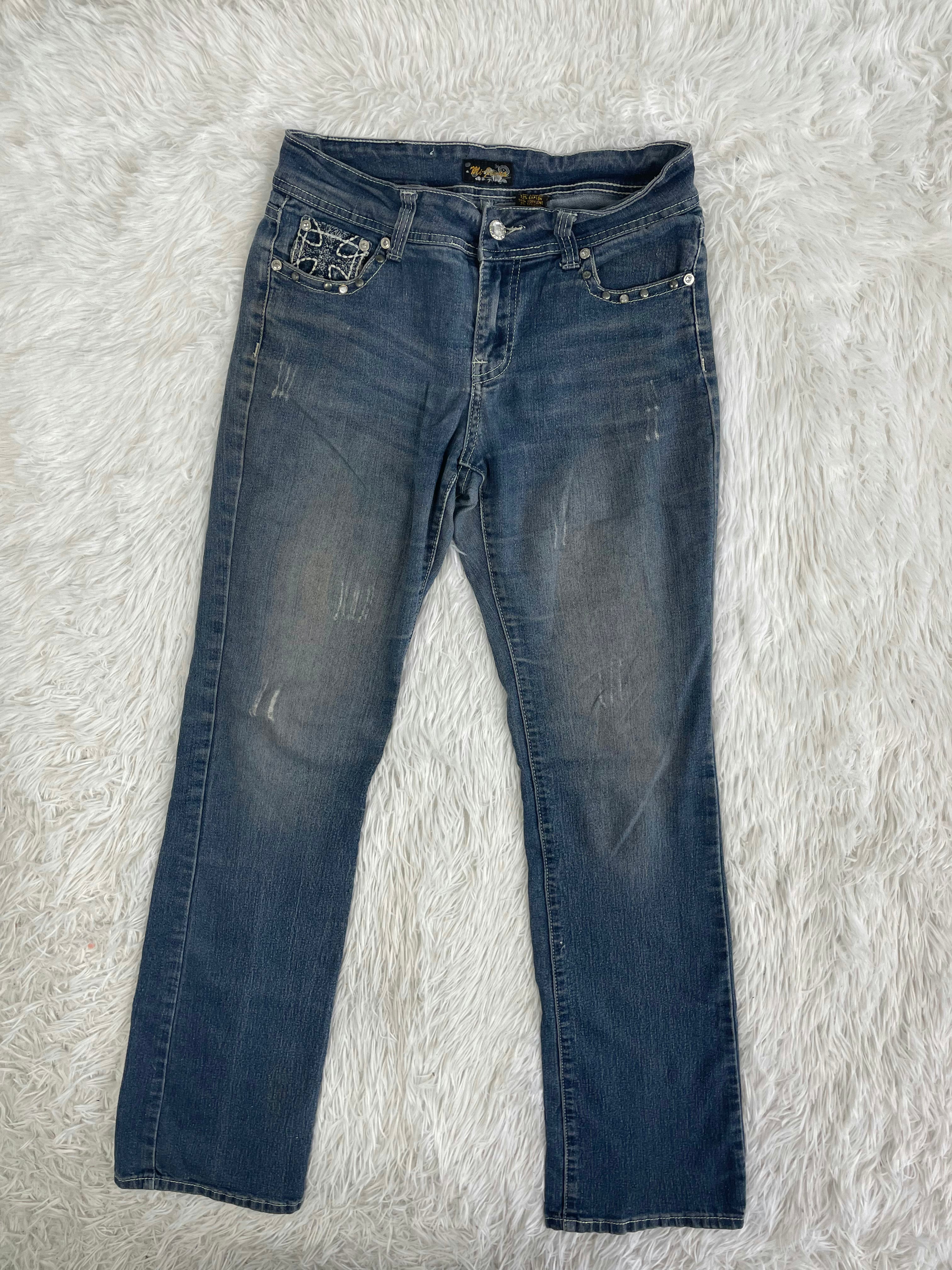 Mi - Jeans Vintage low waist flared jeans (Größe XS)