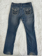 Mi - Jeans Vintage low waist flared jeans (Größe XS)