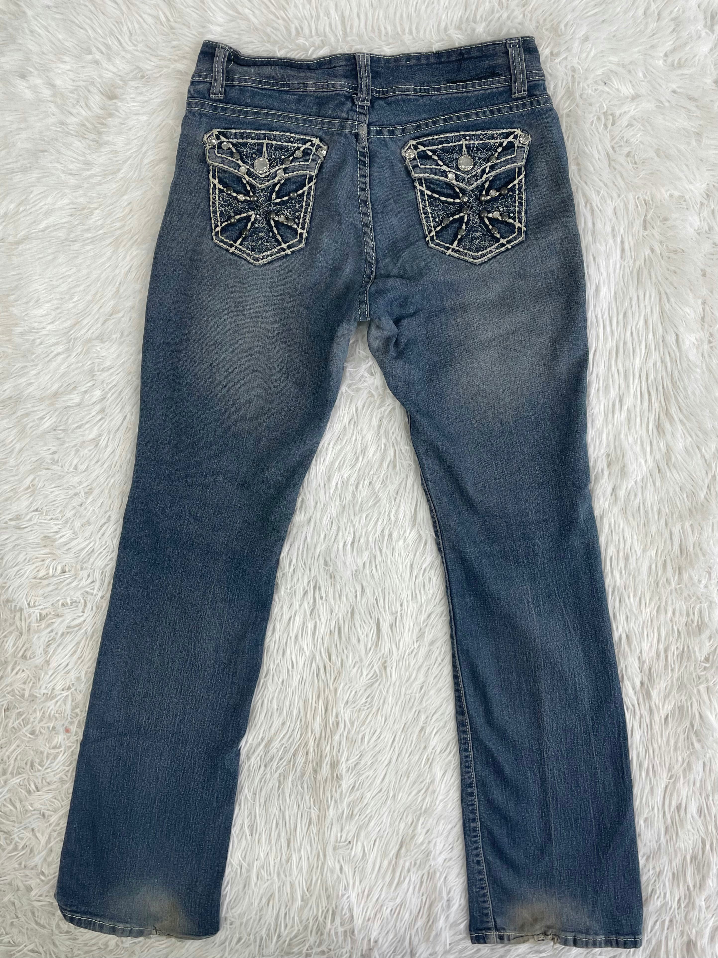 Mi - Jeans Vintage low waist flared jeans (Größe XS)