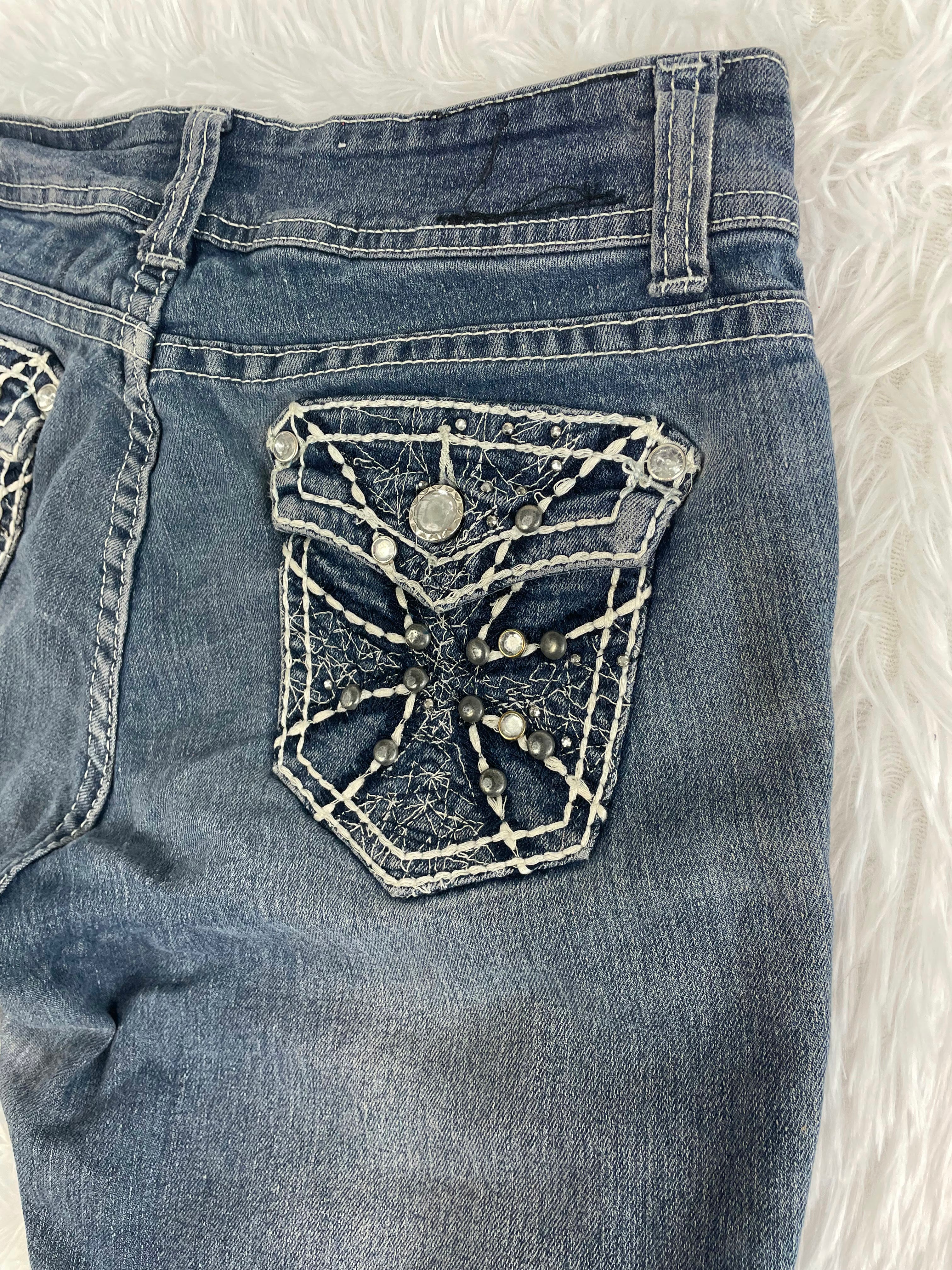 Mi - Jeans Vintage low waist flared jeans (Größe XS)