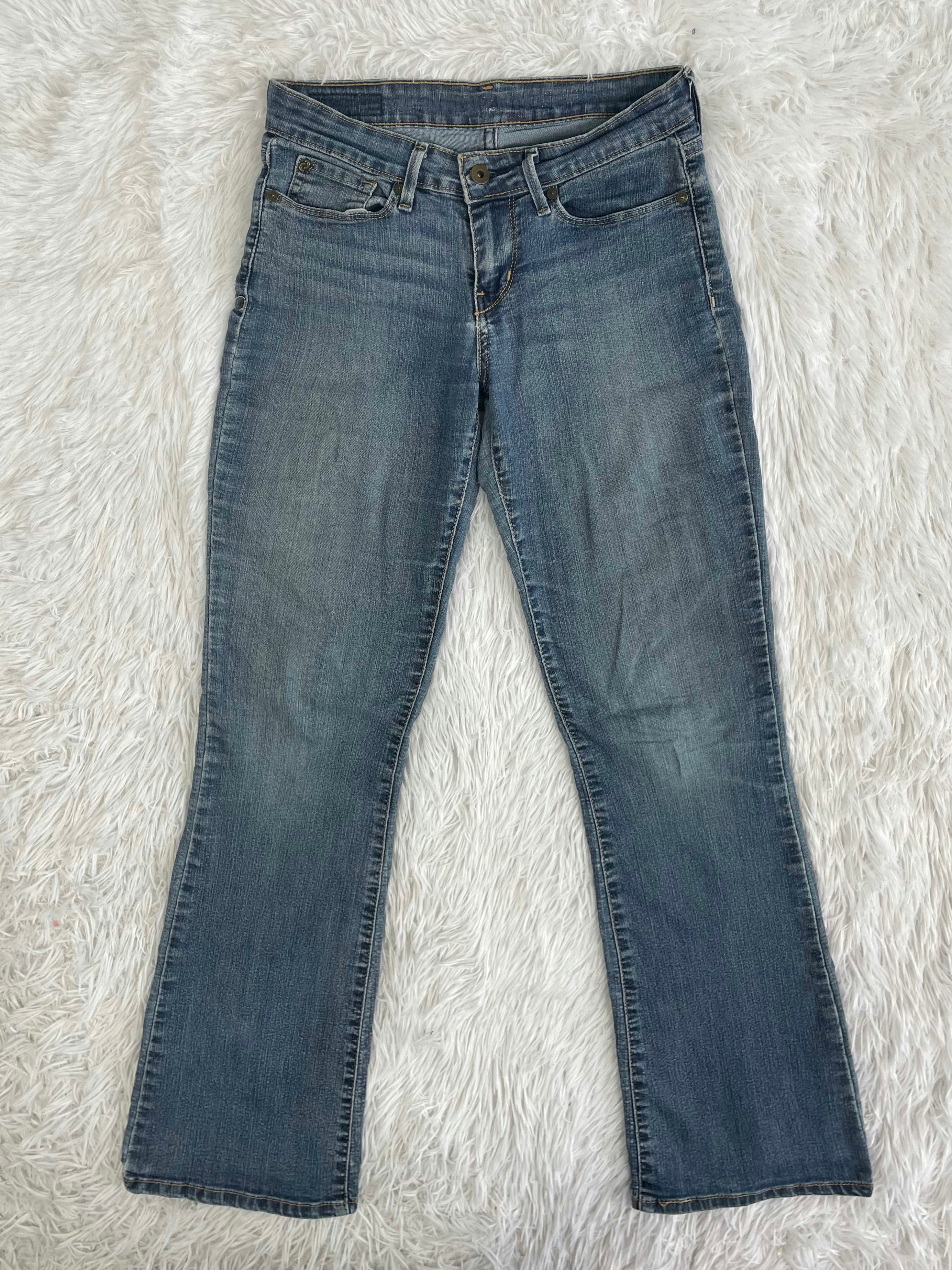Vintage low waist flared jeans (Größe XS)